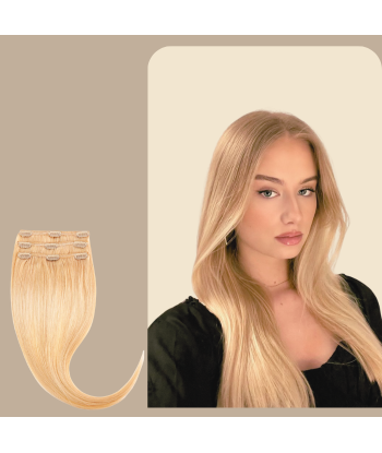 Glatte Clip-Extensions Blond Livraison rapide