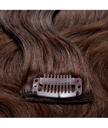 Extensions Clips gewellt Braun france