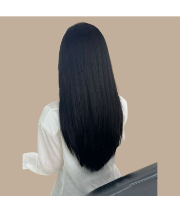 100 Glatte Keratin-Extensions Schwarz vous aussi creer 