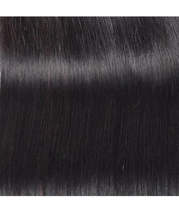 Weben Jungfräuliches Haar Human Hair Straight 7A Dunkelbraun 1B 100 Gr de France