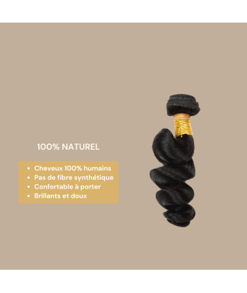 Haarglättung Jungfräuliches Haar Human Hair Loose Wave 7A Dunkelbraun 1B 100 Gr acheter en ligne