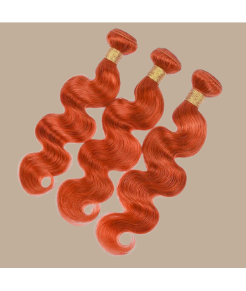 Weben Jungfräuliches Haar Human Hair Body Wave 7A Ginger 350 100 Gr Comparez et commandez 