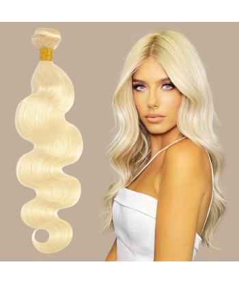 Haarglättung Jungfernhaar Human Hair Body Wave 7A Platinblond 613 100 Gr une grave pollution 