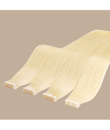 Premium Russian Hair 613 Extensions Klebebänder / tapes gerade pour bénéficier 