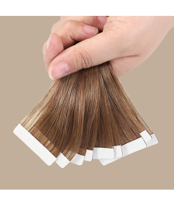 Extensions Klebebänder / Tapes glattes Premium Russisches Haar Véritable concentré