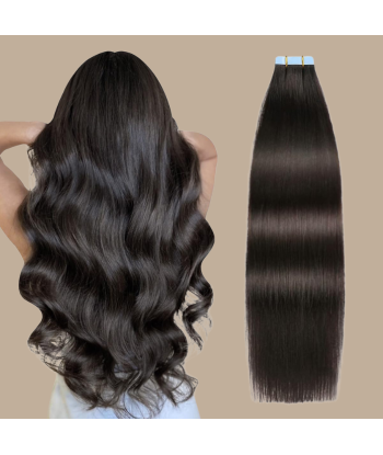 Extensions Klebebänder / Tapes glattes Premium Russisches Haar Véritable concentré