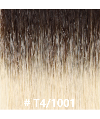 100 Keratin Extensions Glatt Premium Mit Flacher Spitze T4/1001 à prix réduit toute l'année