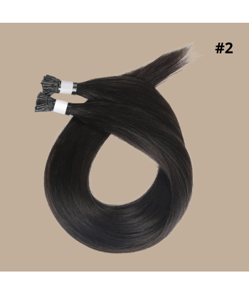 50 Keratin Extensions Glatt Premium mit I-Spitze 2 de pas cher