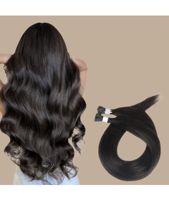 50 Keratin Extensions Glatt Premium mit I-Spitze 2 de pas cher