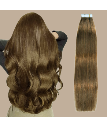 Extensions Klebebänder / Tapes glattes Premium Russisches Haar Véritable concentré