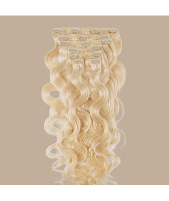 Extensions Clips Ondulées Blond Platine shop