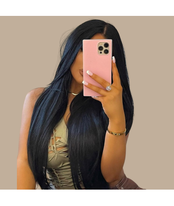 Extensions Adhésives Raides Noir en stock