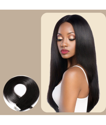 Extensions Adhésives / tapes raides Brun Foncé Véritable concentré