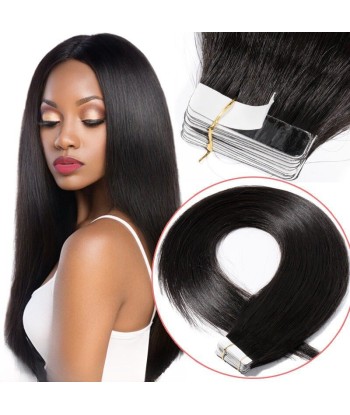 Extensions Adhésives / tapes raides Brun Foncé Véritable concentré