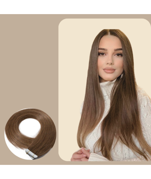 Extensions Adhésives / tapes raides Marron Clair Venez acheter