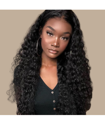 Tissage Cheveux Vierge Human Hair Kinky Curly 7A Brun Foncé 1B 100 Gr pas chere