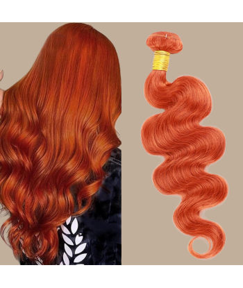 Tissage Cheveux Vierge Human Hair Body Wave 7A Ginger 350 100 Gr 2 - 3 jours ouvrés.