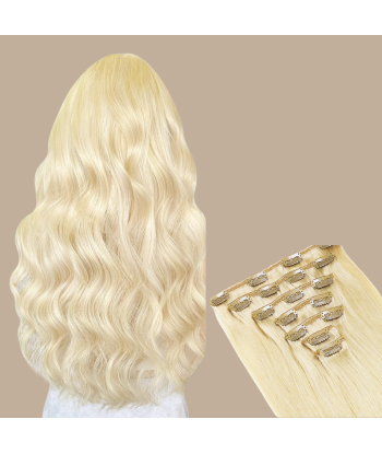 Extension à Clips Premium Russian Hair 613 vente chaude votre 