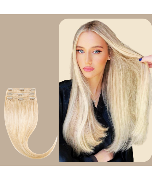 Stiff Clips Platina Blonde Extensions de France