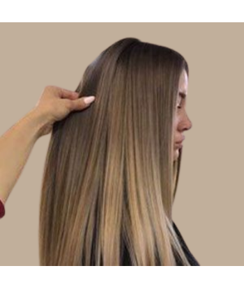 Rechte Clip Extensions Medium Bruin Platina d'Europe débarque