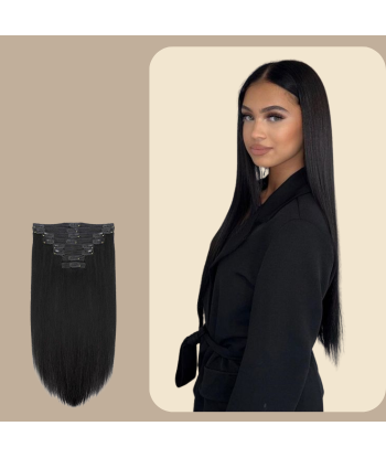 Recht Zwart 120g Clip-In Extensions Kit le concept de la Pate a emporter 