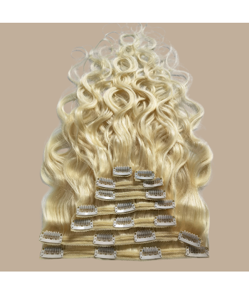 Body Wave Platina Blonde Extensions Kit 120 gr pas cher 