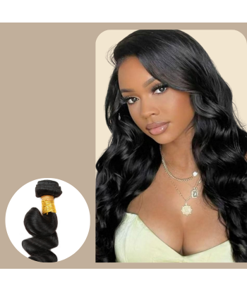 Virgin Human Hair Losse Golf 7A Donkerbruin 1B 100 Gr s'inspire de l'anatomie humaine