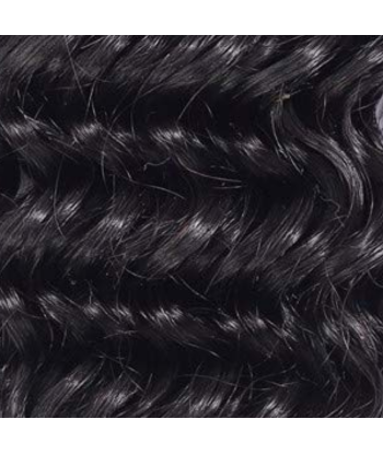 Tissage Vierge Human Hair Deep Wave 7A Brun Foncé 1B 100 Gr 50% de réduction en Octobre 2024