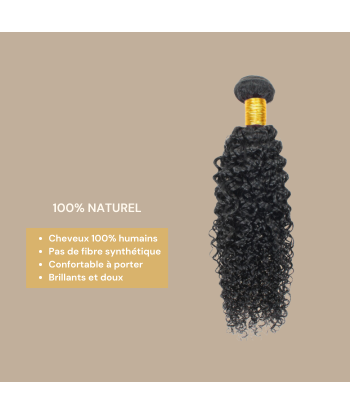 Weven Virgin Haar Human Hair Kinky Curly 7A Donkerbruin 1B 100 Gr livraison et retour toujours gratuits