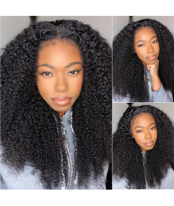 Afro Curly Musta 120g Clip-In Extensions Kit 2 - 3 jours ouvrés.