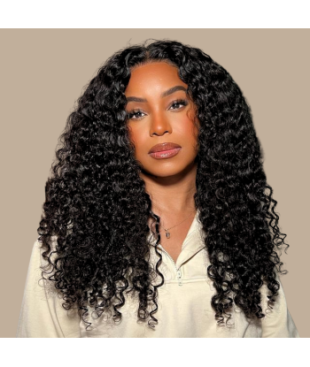 Kinky Curly Musta 120g Clip-In Extensions Kit Comparez et commandez 