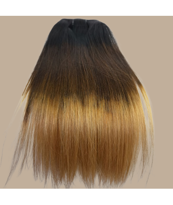 Kit Extensions à Clips Straight Ombre Brun Chocolat Blond 120 gr online