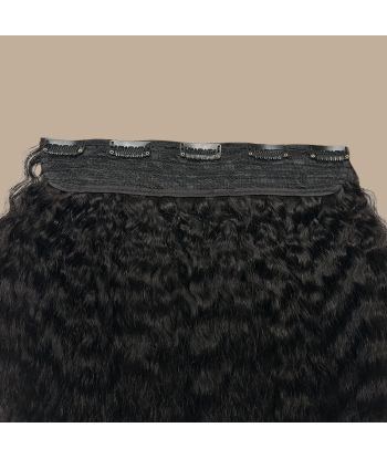 Extension à Clips Kinky Straight Noir Mono Bande Maxi Volume l'achat 