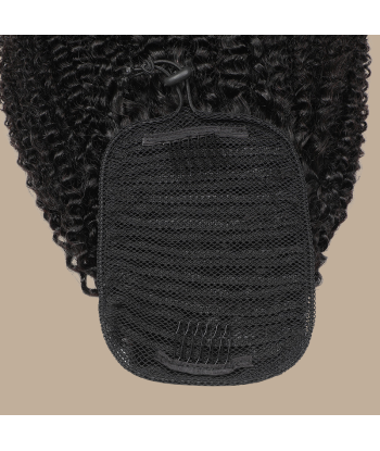 Queue de cheval Ponytail  Noir A Cordon Remy Hair  Afro Curly l'achat 