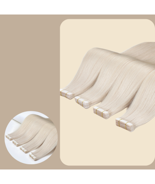 Extensions Adhésives / tapes raides Premium Russian Hair 1004 Venez découvrir notre 