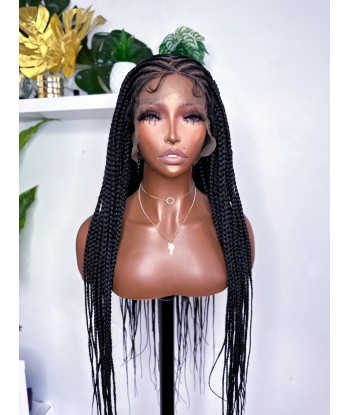 Sharon Glueless Braided Wig. les muscles