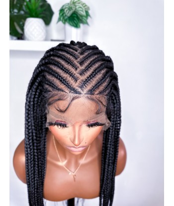 Sharon Glueless Braided Wig. les muscles