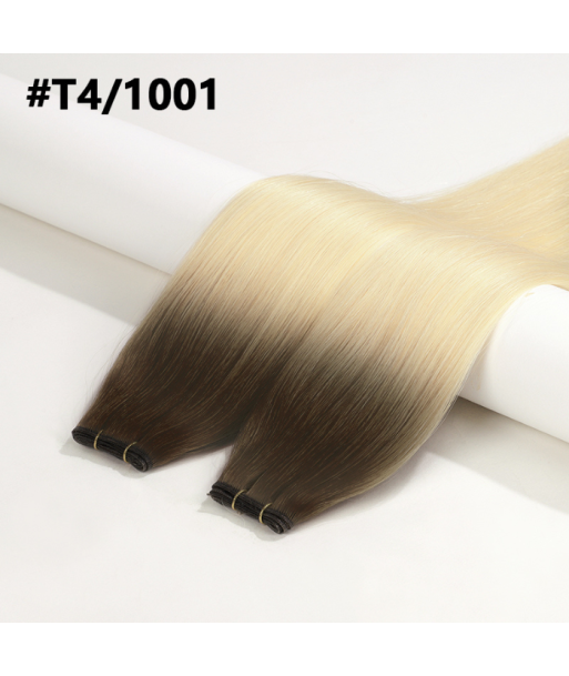 Premium Russian Hair Suorat hiukset kudonta T4/1001 pas cher 