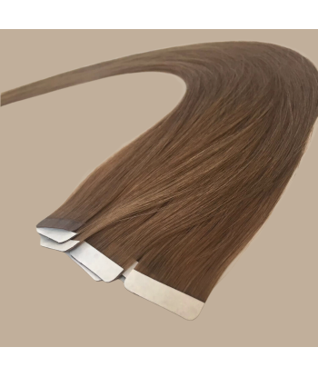 Extensions Adhésives / tapes raides Marron Clair JUSQU'A -70%! 