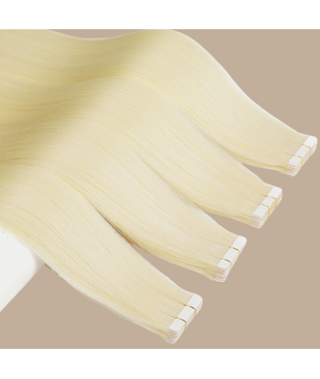 Extensions Adhesive / tapes rette Premium Russian Hair 613 à prix réduit toute l'année