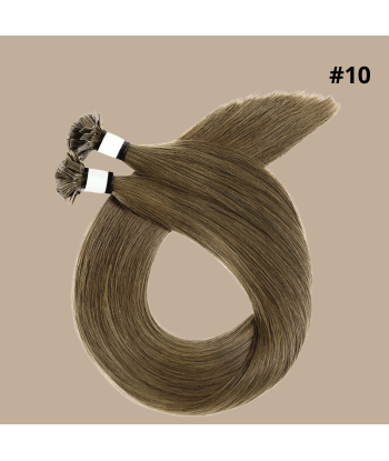 100 Keratin Extensions Rett Premium Med Flat Tupp 10 votre