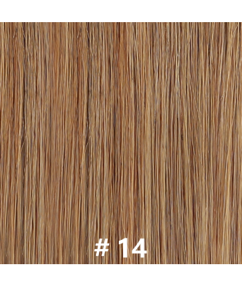 50 Premium Keratin Extensions Rett med I-Tip 14 de votre