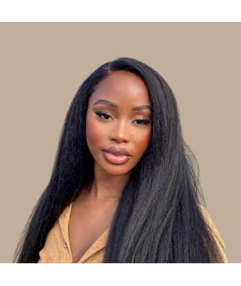 Yaki Straight Black Clip-In Extensions pas cher 