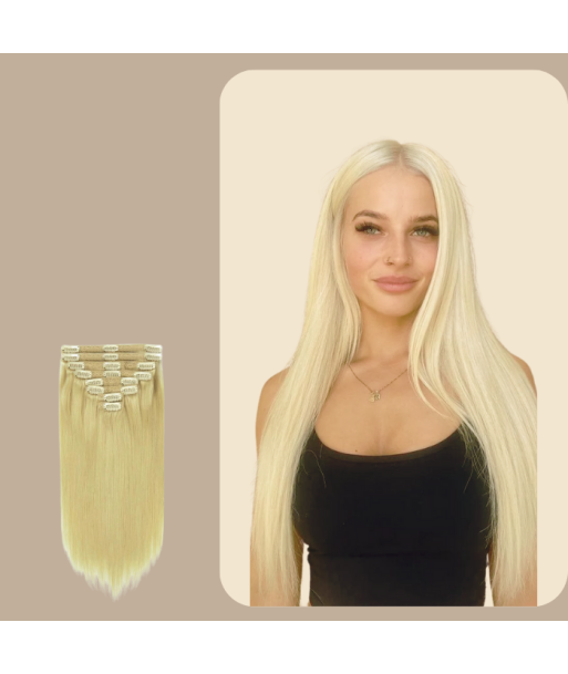 Rak Blond Platinum Clip-In Extensions Kit solde