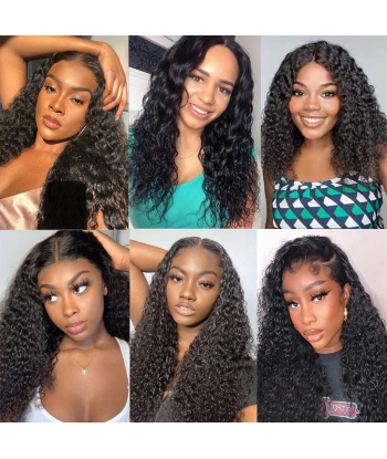 Vävning Virgin Hair Human Hair Kinky Curly 7A Mörkbrun 1B 100 Gr vous aussi creer 