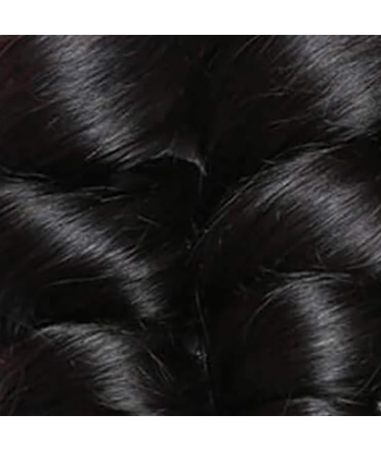 Virgin Human Hair Loose Wave 7A Mörkbrun 1B 100 Gr pas chere