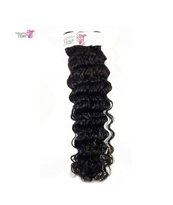 Tissage brésilien deep wave 100%human hair qualité remy couleur naturelle de pas cher