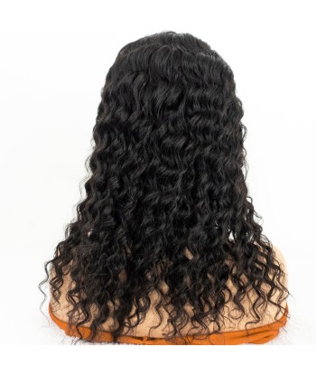 Perruque bandeau deep wave 100%human hair couleur naturelle qualité rémy paiement sécurisé