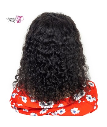 Perruque bandeau water wave 100%humain hair couleur naturelle en qualité rémy de France