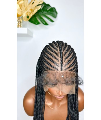 Anita Glueless Braided Wig. basket pas cher